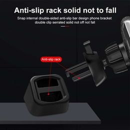 New 1~8Pcs Universal Wireless Charger Stand Base Dashboard Mount Car Mobile Phone Holder Bracket Air Outlet Clip Accessories