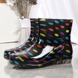 Top Rubber Baby Boots Water Women Rain Boot Pvc Rainproof Shoe Men Winter Booties Rain Shoes Women