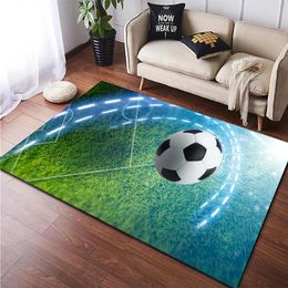 Carpets Football Pictures Rug Living Room Decoration Rugs For Bedroom Home Entrance Door Mat Kids