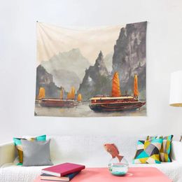 Tapestries Ha Long Bay Tapestry Decoration For Rooms Hanging Wall Home Decorators