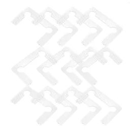 Bath Accessory Set 40 Pcs Bathroom Clip Gasket Doors Part Shower Hinge Replacement Pads Accessories Rubber Glass Hinges