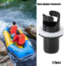 PVC Water Sports Tools Electric Pumps Fishing Kayak Accessories Air Valve Caps Inflatable Boat Connector Screw Hose Adapter
