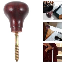 Mugs Walk Stick Handle Wear-resistant Wooden Cane Knob Smooth Wood