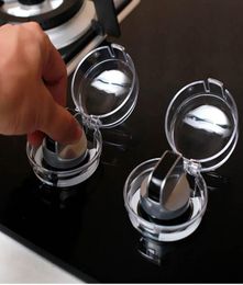 Kids Safety Gas Stove Knob Covers Clear Oven Range Control Switch Cover Protector Baby Security Product3672786