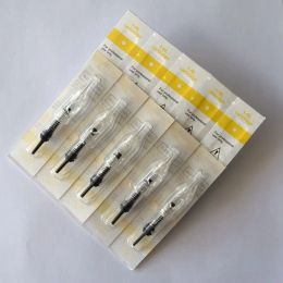 Needles Disposable Eyebrow Tattoo Needles 1R 0.18 0.2 0.25 0.3 0.4mm Sterilized Microblading Permanent Makeup Cartridge Needles Tattoo