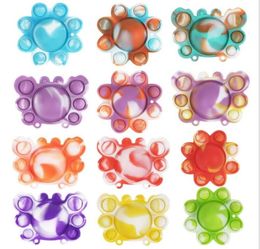 Party Toy Creative Finger Decompression Turning Doll Silicone fretful Rodent Pioneer reduced pressure Turnings Over Crab New Stran1944475