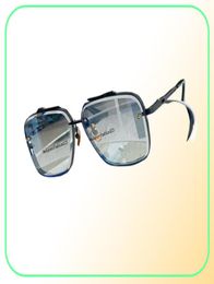 Mach Six Men Women Sunglasses Designer Metal Vintage Polygon Diamond Cut Classic Craft Collection Sunglasses Original Box6072830
