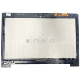 Screen For Asus Vivobook S400 S400C S400CA laptop TCP14F21 V1.1 Touch Screen Digitizer Glass with BLACK Frame