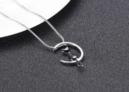 hh10504 I Love you to the Moon Cat Shape Jewelry Cremation Jewelry Pet Ashes Urns Necklace Memorial Pendant For WomenMen wholes7144365