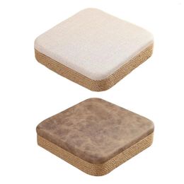 Pillow Modern Square Flat Seat 40cm X 10cm Handmade Floor Stool