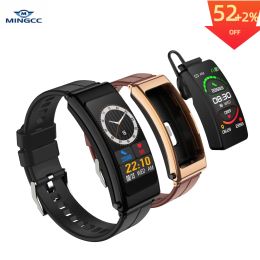 Wristbands K13 Ear Smart Bracelet 2in1 Bluetooth Call Heart Rate Blood Pressure Blood Oxygen Sports Smart Watch For Men And Women