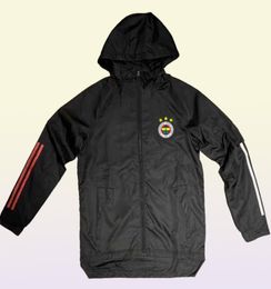 Adult 20 21 Fenerbahce Hoodie Windbreaker jackets 2020 2021 Hoodies Sports jackets Hooded zipper winter coat Running Men039s Ja6108641
