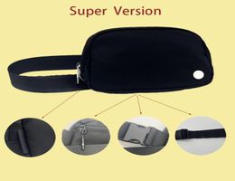 Everywhere belt bag bag 1L capacity Waist Bags Men Women Sport Runner Fanny Pack Belly Waist Bum Bag Fitness Running Belt Jogging Pouch Back chest9087166