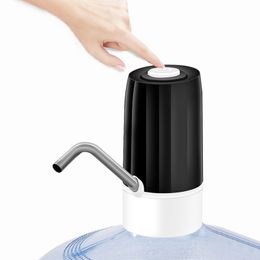 Electric Water Bottle Pump Barreled Water Automatic Drinking Water Dispenser USB Charge Water Pump For 4.5-19L