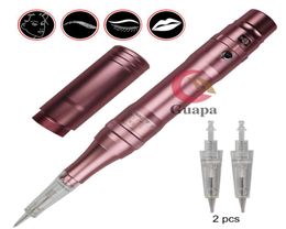 Wireless Permanent Makeup Machine Tattoo Pen Cordless Tattoo Machine Rechargeable Tattoo Gun for PMU Ombre Powder Brows8768195