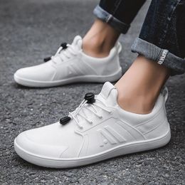Casual Shoes Women's Solid Color Sports Thick Soled Outdoor Hiking Vulcanized Walking Flat Vintage Sneaker White Female Footwear
