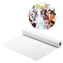 2pcs White Drawing Paper Roll Chinese Japanese Calligraphy Practise Writing Sumi Drawing Xuan Rice Paper for Painting Brush