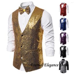 Men's Vests Jacket Gotinc Mens Victorian Suit Vest Steampunk Waistcoat Casual Stage Performance Costume Wed Evening Dress