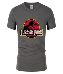 mens Casual Tops tshirt JURASSIC PARK European Aman Style Cotton T shirt man T-shirt Dinosaur World Graphic youth boy teeshirt male tees6642669