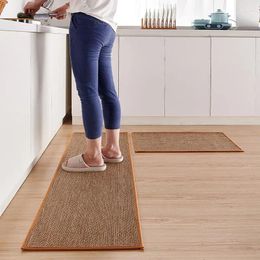 Carpets Anti-slip Kitchen Mat Door Washable Absorbent Rug Non Skid Rubber Bottom Floor Runner Carpet