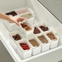 Storage Bottles Kitchen Spice Products Compartment Refrigerator Box Food Preservation