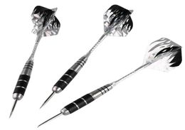 3pcsSet 3Pcs Steel Pointed Darts Indoor Sports Games Standard Hard Darts Nickel Plated Iron Barrel AL Shafts Aurora Wing Hunting 85538158