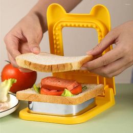 Baking Tools Square Sandwich Cutter And Breakfast Toast Bread Maker Mold For Kids Cookie Cutting Die DIY Accessories