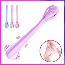 Oral sexy Vibrator Mini Slim Wand Clitoris Massage Vagina Stimulation G-Spot Female Masturbator Erotic Toy for Women