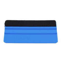 PP Durable Felt Wrapping Scraper Squeegee Tool for Car Window Film Blue Color1209736