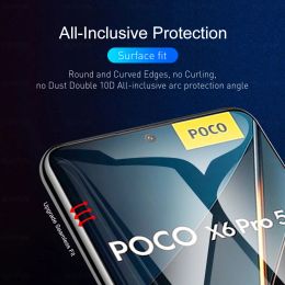 3To1 Front Back Hydrogel Film For Xiaomi Poco X6 Pro 5G Camera Glass PocoX6 PocoX6Pro Little Pocco X6Pro X 6 5G Screen Protector
