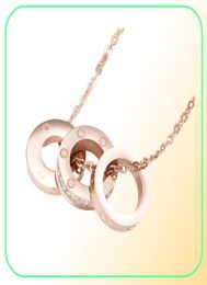 High Quality Pendant Necklace Fashion Designer Design 316L Stainless Steel Festive Gifts for Women 7 Choices6804846