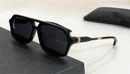 New popular retro men sunglasses BOXLUNCH punk style design retro square frame UV400 lens eyewear top quality with leather box9882656