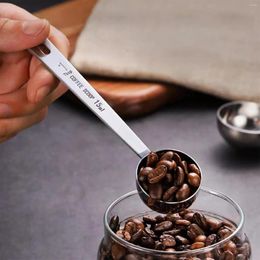 Coffee Scoops 15/30ml Stainless Steel Scoop Measuring Spoon Milk Bean Long Handle Spoons Baking Coffeeware Tools