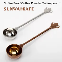 Coffee Scoops Scoop 10g Standard Measuring Stainless Steel Tea Cup Powder Spoon For Barista