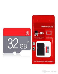 2018 New Arrvial 256GB 32GB 16GB 64GB 128GB Class 10 TF Memory Card DHL 12 Months Warranty 1 Day Dispatch Red Generi8031238