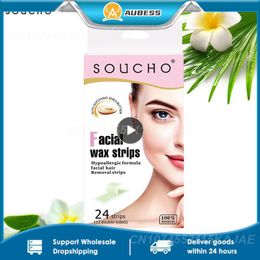 Face Wax StripsSmall Size Fine Design Portable And Convenient Face Wax Strips For Caring Face Eyebrow Upper Lip Cheek