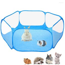 Cat Carriers Explosive Portable Small Animal Game Fence Folding Outdoor Indoor Exercise Pet Cage Tent