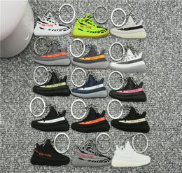 New Fashion Mini Silicone Cute Air Shoes Keychain Charm Women Key Ring Gifts Sneaker Key Holder Pendant Accessories Key Chain8275054