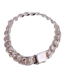 Fine 925 Sterling Silver BraceletXMAS New Style 925 Silver Chain Charm Bracelet For Women Men Fashion Jewelry Gift Link Italy Per7867231