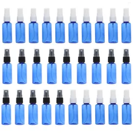 Storage Bottles 30 Pcs 50mll Spray Bottle PET Sub Leak Proof Travel Containers Dispensers Bar Soap Empty Sprayer Refillable Jars