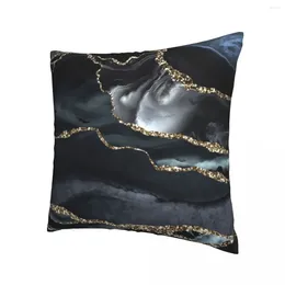 Pillow Night Masculine Marble Landscapes Pillowcase Cover Decorations Nordic Style Throw Case Seat Square 40 40cm