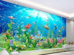 Wallpapers 3d Room Wallpaper Landscape Beach Ocean Wall Murals