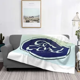 Blankets Old Retro Logo Four Seasons Comfortable Warm Soft Throw Blanket Cars Automobile Classic Vintage