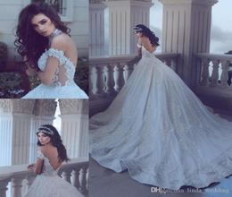 2019 New Vintage Arabic Dubai Princess Wedding Dress Off Shoulders Long Appliques Lace Church Formal Bride Bridal Gown Plus Size C1339059