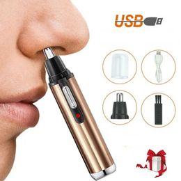 new 2024 Rechargeable Nose Hair Trimmer Electric Removal Clipper Razor Shaver Trimmer Epilators corta pelos nariz y oido eyebrow trimmer for