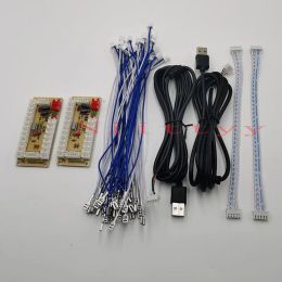 Cables 20pcs /lots Zero Delay Arcade DIY KIT PC USB ENCODER JOYSTICK for 4way and 8way ZIPPY JOYSTICK Arcade BUTTON