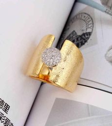 Bride Talk Fashion Vintage Style Cubic Zirconia Rings for Women Jewelry Accessories Luxury Big Retro Brushedfinish Finger Ring8955112