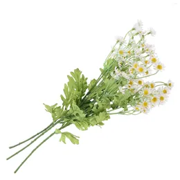 Decorative Flowers Artificial Daisy Chamomile Wedding Table Decorations Home Fake Flower