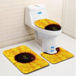 Bath Mats Mat For Bathroom Carpet Toilet Floor Non-Slip Shower Room Foot Pad Rugs Absorbent