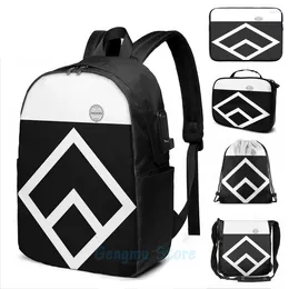 Backpack Farang Unofficial Please Buy Official Merchandise Too USB Charge Men School Bags Women Bag Travel Laptop